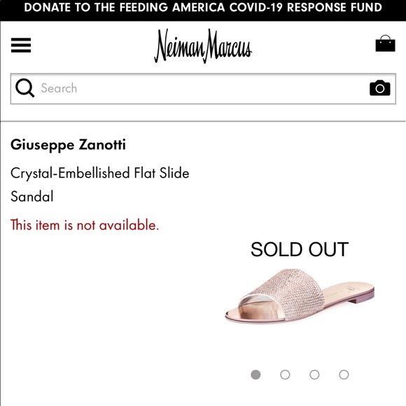 Giuseppe crystal Slides (38.5) - Picture 7 of 7